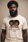 Majesty Mane T-Shirt — Afro Hair Pride Graphic Tee